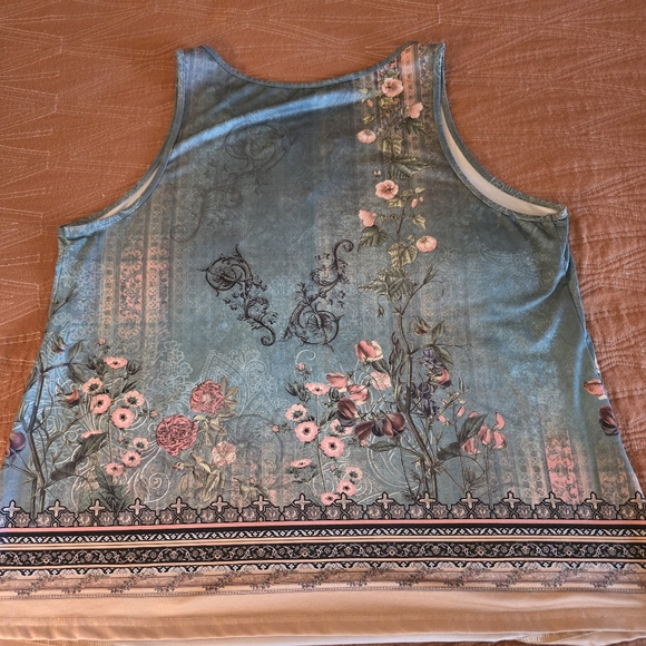 Woman's Plus Size Tank Top - Picture 2 of 4